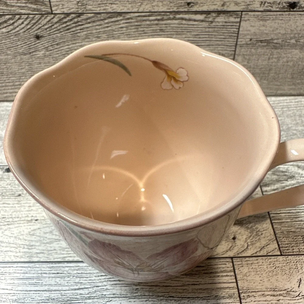MIKASA Rondo EJ 202 Erica Floral Coffee Tea Cup‎ 3x3